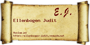 Ellenbogen Judit névjegykártya